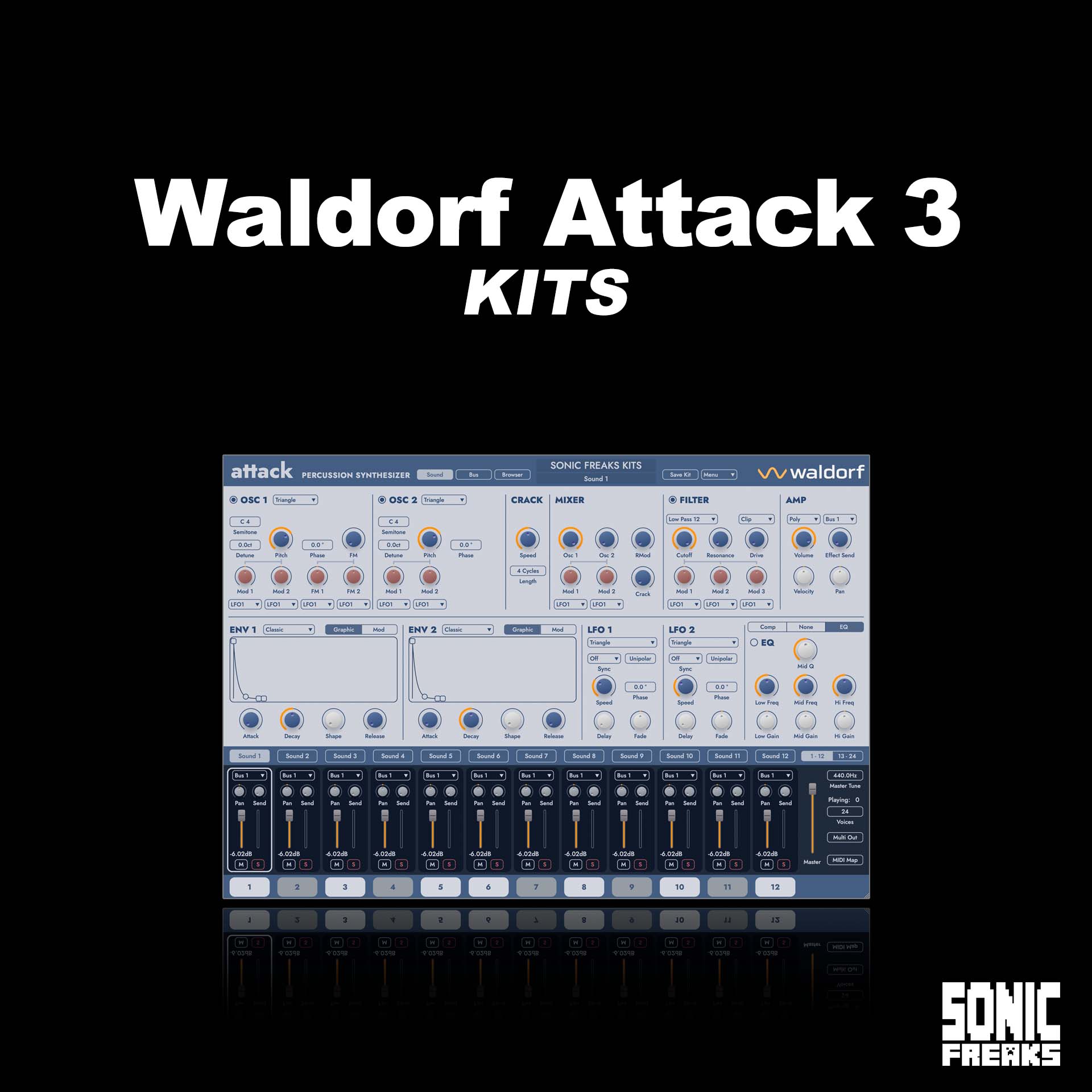 Waldorf Attack 3 KITS